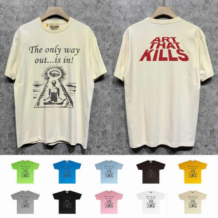 Picture of Gallery Dept T Shirts Short _SKUGalleryDeptS-XXLsytGA04013304